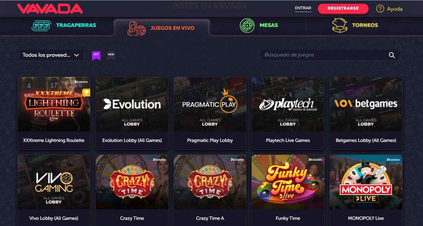 Обзор казино VAVADA